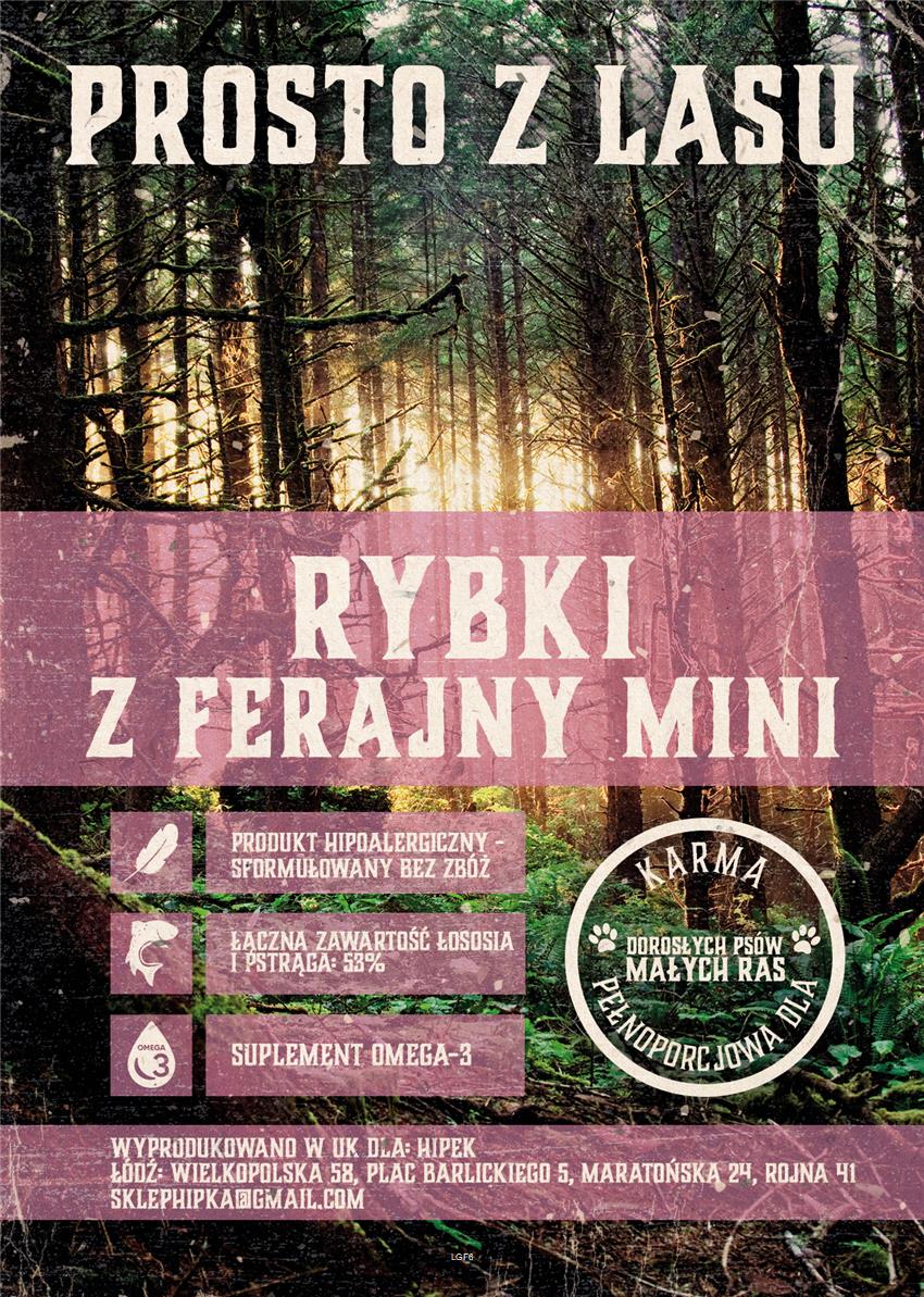 Prosto z Lasu Rybki z Ferajny Mini 6kg